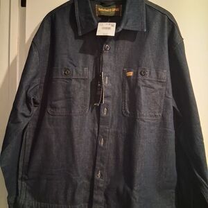 Timberland Men's Dark Blue Shirt Jacket Nwts